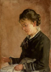 Bildnis von Fräulein Lina Kyburz